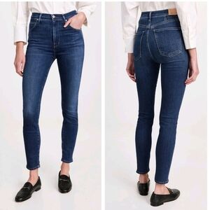 Citizen Of Humanity Jeans Women's 26 Dark Wash Chrissy Uber High Rise Skinny Fit